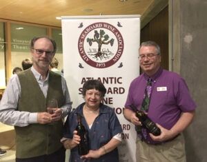 Dr. Andrew L. Waterhouse, Director of the Robert Mondavi Institute of Wine and Food Science and professor of viticulture and enology at UC Davis with Anne Marie Vercelli and Dave Barber.